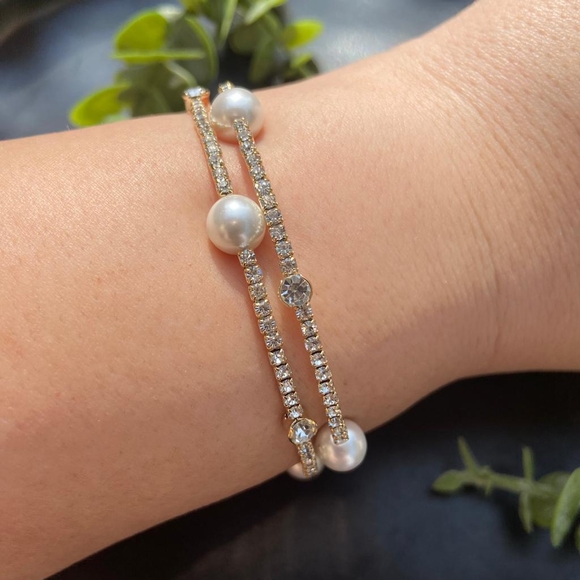 La Bohème Jewelry - Pearlcore Gold Luxury Bracelet